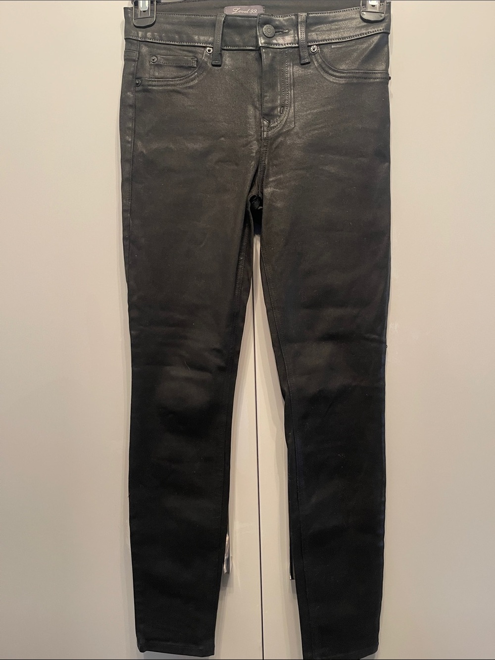 Level 99 Men’s Skinny Black Jeans